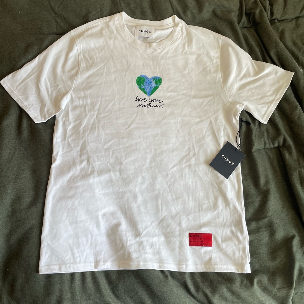[CHNGE] “love your mother” T-shirt NEW